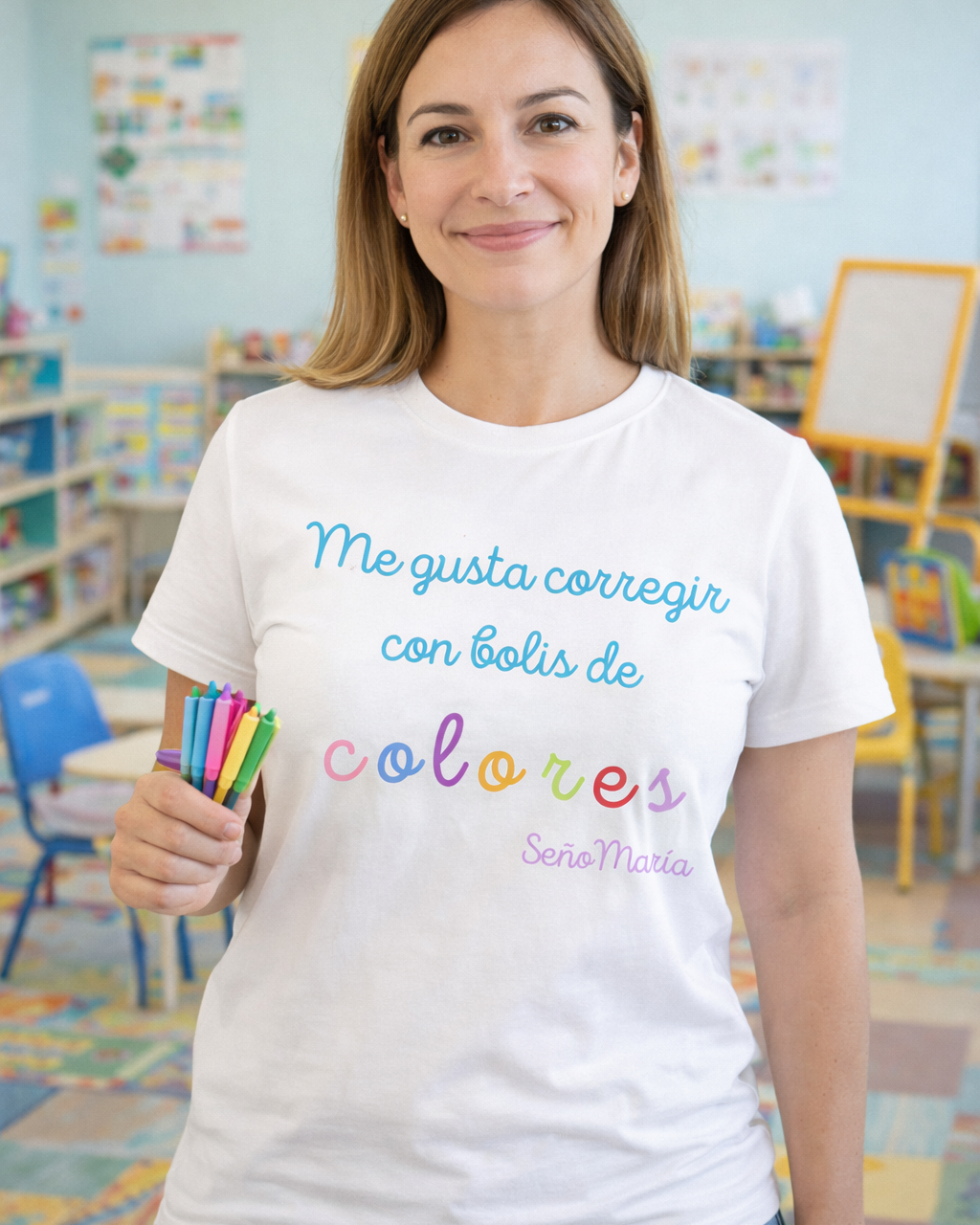 Camiseta maestr@