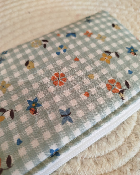 Monedero vichy mint pajaros