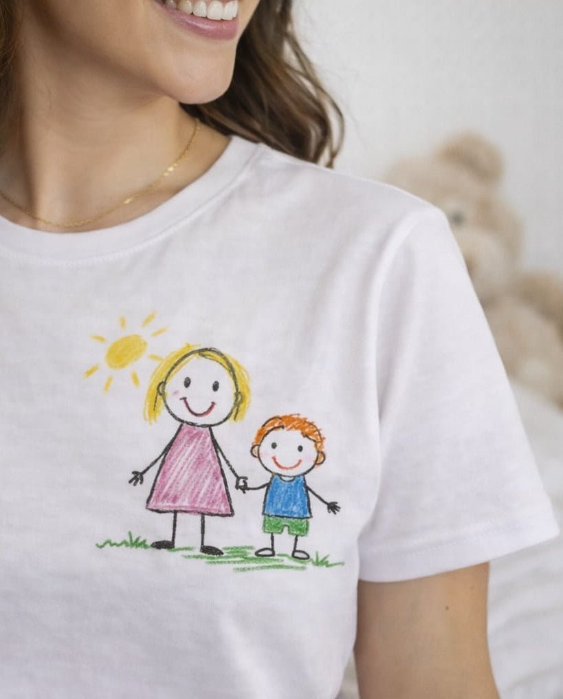 Camiseta mamá dibujo