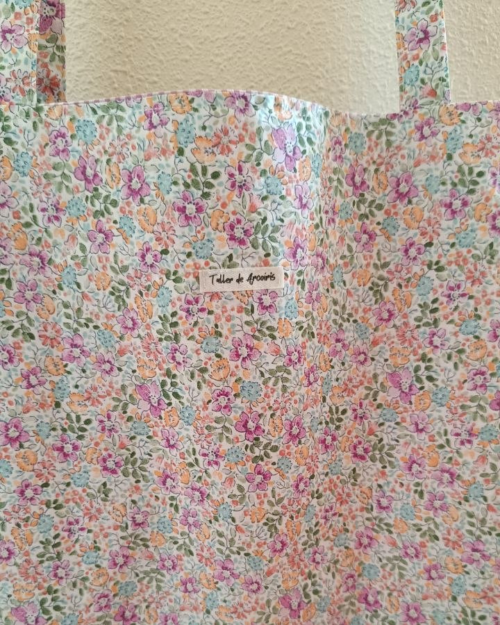Tote bag Vichy malva