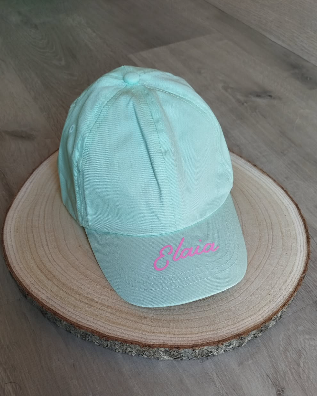 Gorras personalizadas con vinilo
