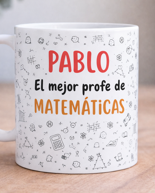 Taza matemáticas