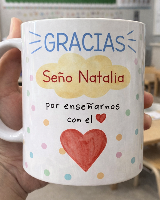Taza corazón