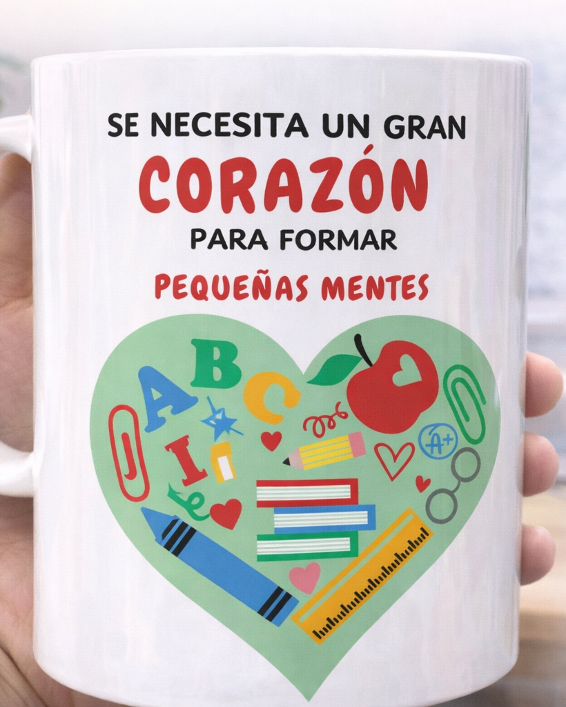 Taza gran corazón