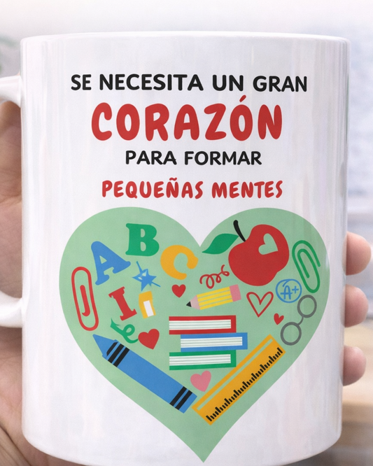Taza gran corazón