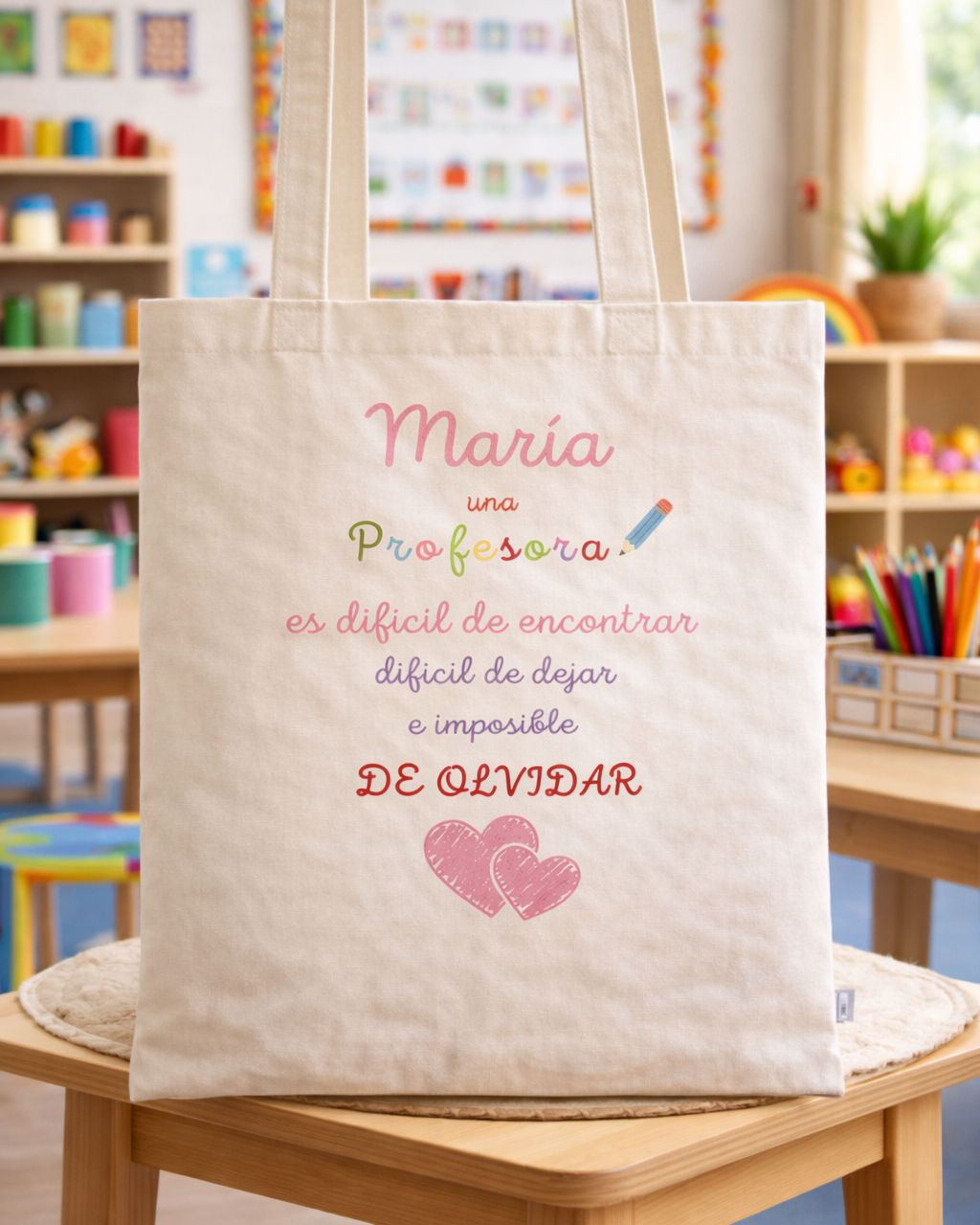 Tote “Una profesora difícil de olvidar”