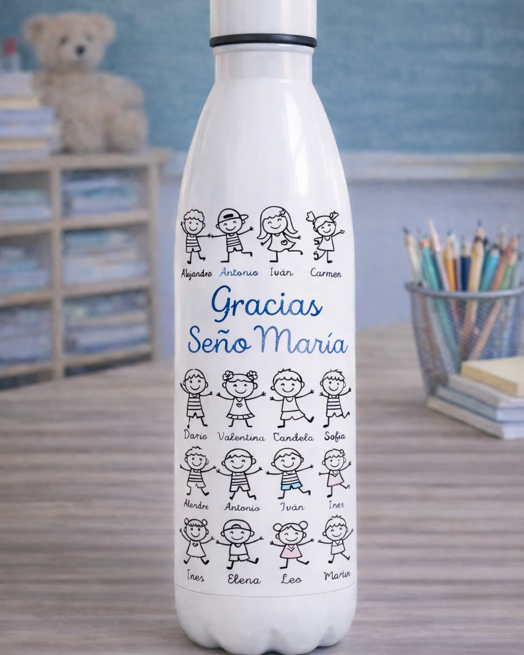 Botella Térmica dibujos infantiles