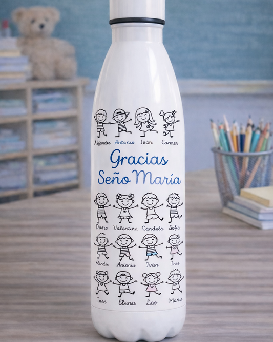 Botella Térmica dibujos infantiles