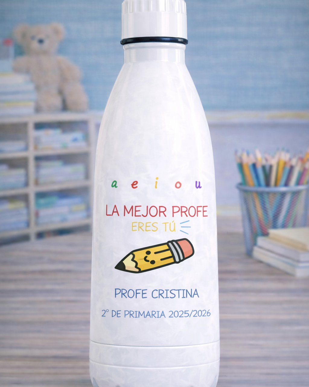 Botella Térmica a ei o u la mejor profe