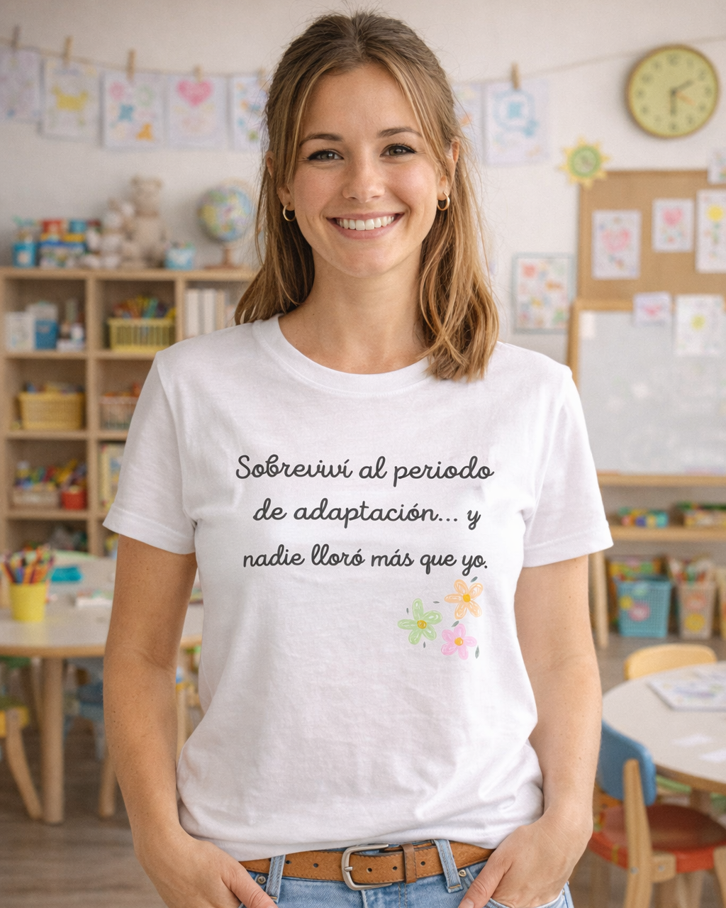 Camiseta maestr@ periodo de adptación