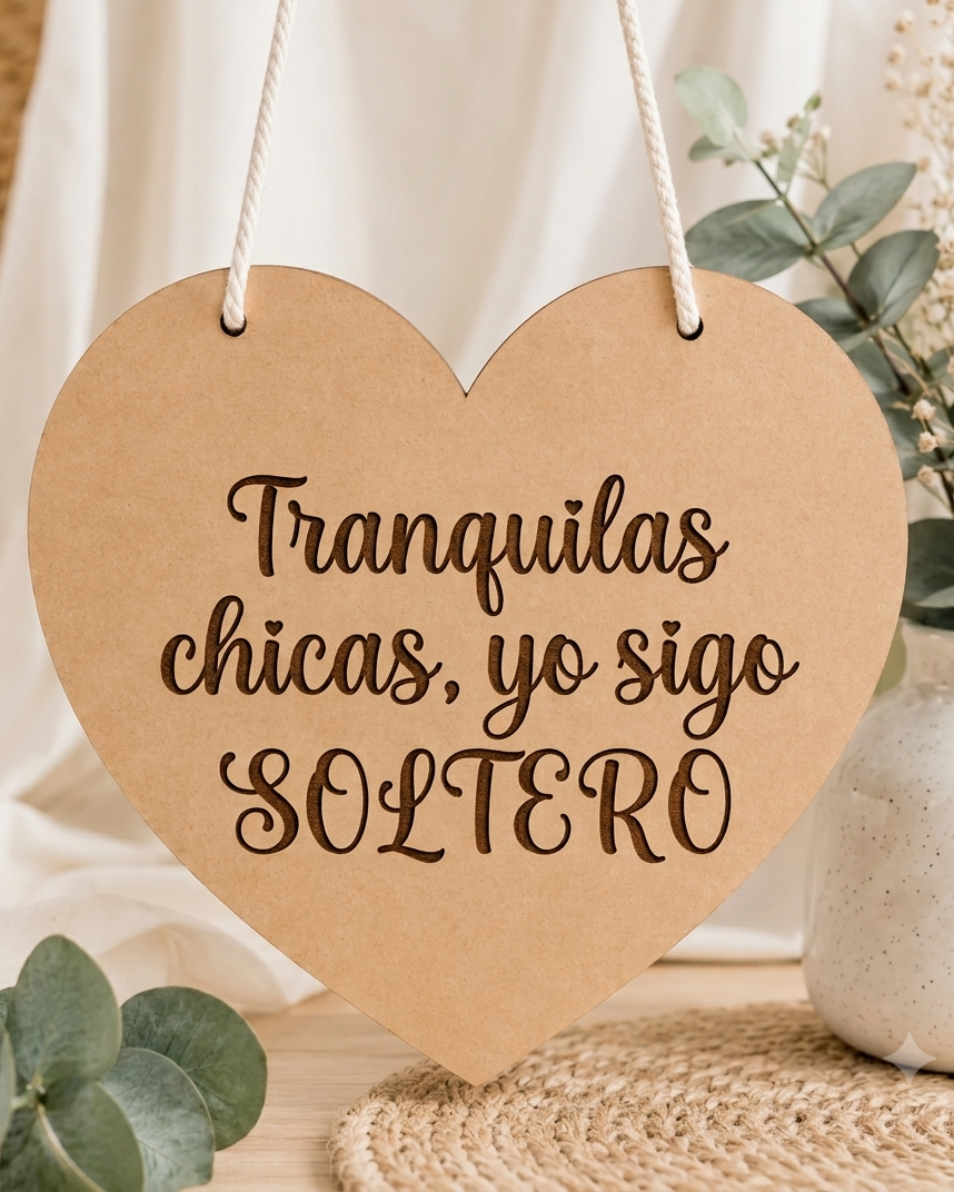 Cartel de Madera para Pajes de Boda Taller de Arcoíris