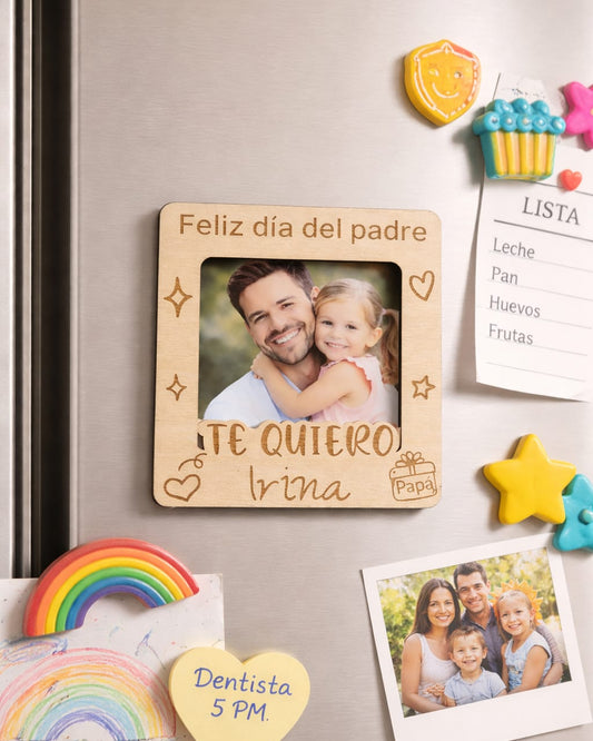 Marco imantado Papá