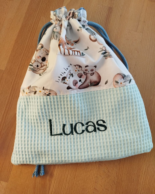 Mochila/Bolsa Infantil Animales Bebés y sus Mamás