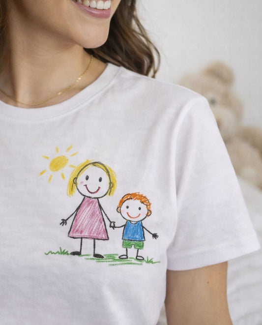 Camiseta mamá dibujo