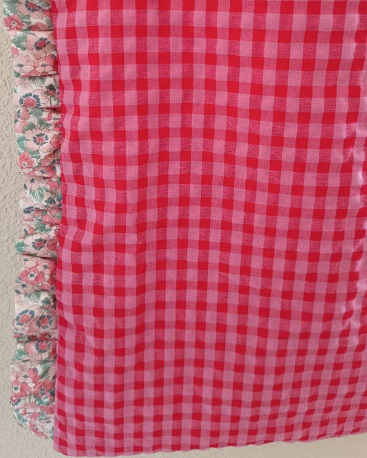 Tote bag Vichy fresa