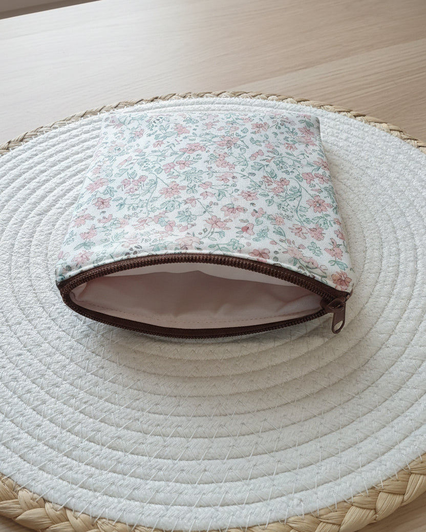Funda literaria floral otoño