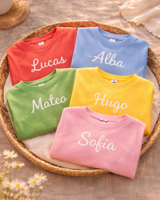 Sudadera infantil personalizada con nombre